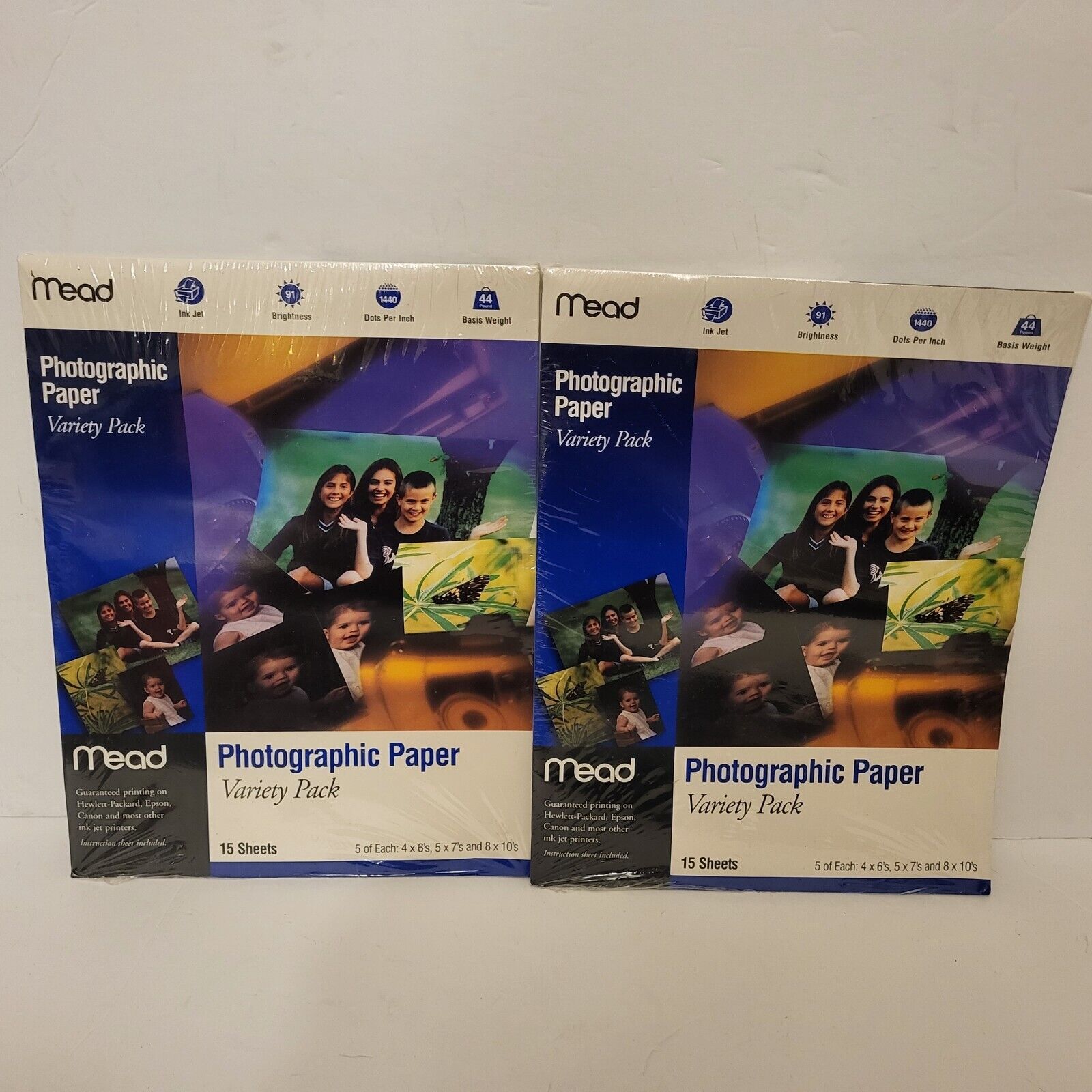 Mead 2 Packs Photographic Paper Variety Pack 8.5\