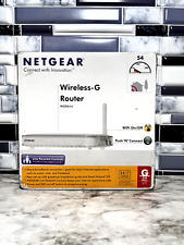 NETGEAR WGR614 54 Mbps 4-Port 10/100 Wireless G Router (WGR614NA) OPEN BOX picture