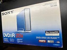Sony DVD/CD+R 18X DRX-830U Rewritable Drive NERO Software Belkin USB NIB picture