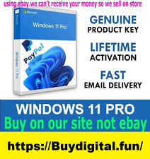 Microsoft Windows 10 11 Pro Professional Full Version DVD Key Kit -.🟨ONLY 13$🟨 picture