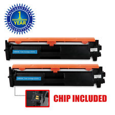 2PK CF217A 17A Toner Cartridge with Chip For HP LaserJet M102 M130fn M130fw M104 picture