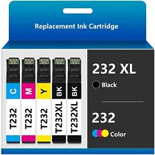 5 Pack T232 232 XL Compatible Ink Cartridge for XP 4200 4205 WF2930 2950 Printer picture