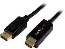 StarTech.com DP2HDMM3MB 10 ft. Black DisplayPort to HDMI DisplayPort to HDMI picture