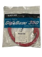 Black Box GigaBase 350 Patch Cable RJ-45 (M) 2.1m UTP CAT 5e Snagless Booted picture