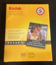 Kodak Ultra Premium Studio Gloss Photo Paper 8.5x11 76 lb. 50 sheets NIB picture