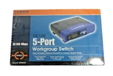 Linksys 10/100 5 Port Workgroup Switch Model EZXS55W High-Speed Ethernet NEW picture