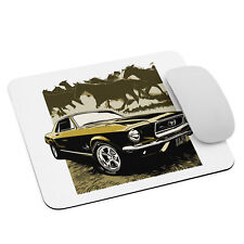 68 Mustang Mouse pad, Gold 1968 Ford Mustang picture