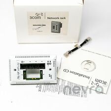 3Com 3CNJ220-CRM Cream Color Intellijack 4 Port Switch without Power Adapter picture