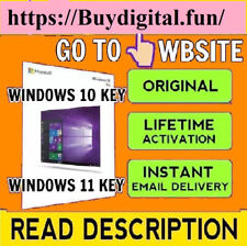 Microsoft Windows 10 11 Pro Professional Full Version DVD Key Kit -🟨ONLY 13$🟨 picture