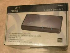 3Com 3CGSU05 Gigabit Electric Switch 5 Ports NEW Factory Sealed picture