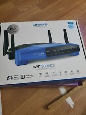 NEW OPEN BOX  Linksys WRT1900AC 1300 Mbps 4 Port Dual-Band Wi-Fi Router picture