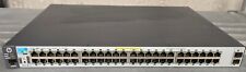 HP J9853A ProCurve 2530-48G PoE+ 2x SFP Switch (Tested & Working) picture