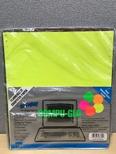 Compu Glo Paper Assorted Rainbow Fluorescent Computer Dot Matrix Neon Pinfeed picture