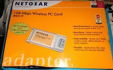 NETGEAR WG511TNA 108 MBPS WIRELESS PC CARD WG511T 2.4Ghz 802.11- NEW picture