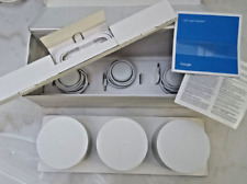 Google Wifi -AC1200 -Mesh WiFi System -Wifi Router - 4500 Sq Ft Coverage -3 pack picture