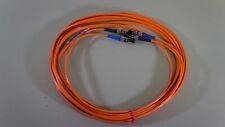 TE Connectivity AMP Connectors 503995-4 Fiber Optic Cable ST-ST Duplex 5M - New picture