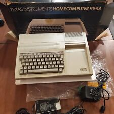 Texas Instruments Ti-99 4A Computer Not Tested w/ box and Video Modulator picture