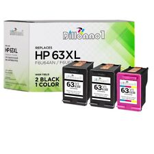 3PK For HP 63XL 2-Black & 1-Color Ink Cartridges 5222 5232 5252 5255 Printer  picture
