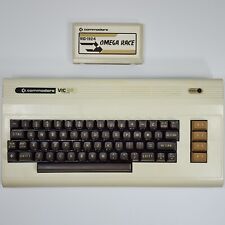 Vintage Commodore VIC 20 Computer Keyboard Untested Omega Race No Power Adapter picture