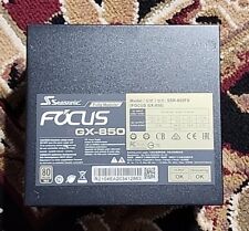 Seasonic FOCUS GX-850W 80 Plus Gold Power Supply BLACK Only Today $45 picture
