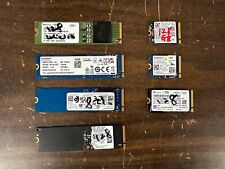 Lot of (7) 128GB NVMe PCIe M.2 2280 SSD - Solid State Drives Major Brands picture