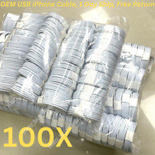 Wholesale 100X USB Fast Charger Cable For iPhone USB Cable XS XR 11 12 13 14 Pro picture