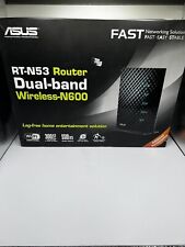 Asus RT-N53 Black 4 LAN & 2USB Ports Dualband Wireless WiFi N600 Gigabit Router picture