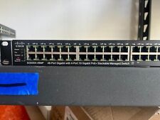 Cisco SG500X-48MP 48-Port Gigabit w/4-Port 10 GB PoE+ Stackable Managed Switch picture