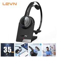 LEVN Bluetooth Headset，Wireless Headset With Microphone & AI Noise Cancelling picture