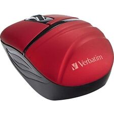 Verbatim Wireless Mini Travel Mouse, Commuter Series - Red picture