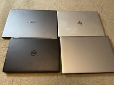 Lot of 4 laptops - 1x Dell, 1x HP, 1x Misc, 1x Lenovo, Untested As Is picture