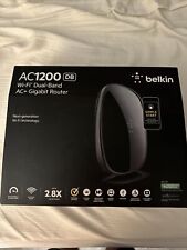 Belkin AC1200 DB Wi-Fi Dual-Band AC+ Gigabit Router F9K1113v4 picture
