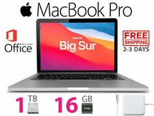 Apple MacBook Pro Laptop + 16 GB RAM + 1 TB HD + 2 YR WARRANTY + OFFICE picture