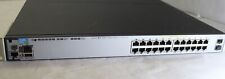HP J9573A E3800-24G-2SFP+ 24-Port PoE Managed Gigabit Switch RSVLC-1003B & 1PSU picture