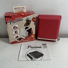 TAKARA TOMY Printoss Red Portable Picture Printer Instant For Smartphone picture