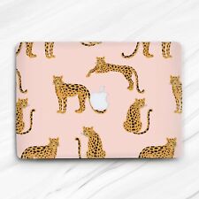 Leopards Cute Animal Pink Hard Case For Macbook Air 13 Pro 16 13 14 15 picture