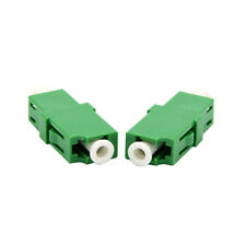 50pcs LC APC-LC APC Simplex Single Mode Plastic Fiber Optic Adapter Coupler picture