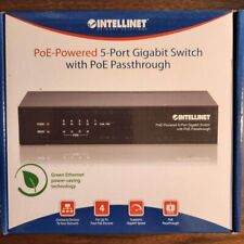 INTELLINET POE-POWERED 5-PORT GIGABIT SWITCH NEW SEALED picture