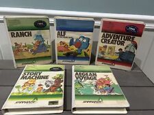 Commodore 64 - Early Learning Games Spinnaker Cartridge Lot of 5 - Untested picture