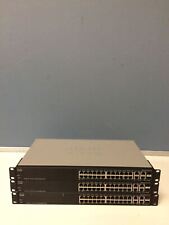 LOT OF 3 Cisco SF300-24P Small Business Managed Switch 24port WORKING picture