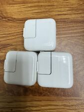3 PACK Original Apple 10w USB Wall Charger Adapter OEM x3 charging cubes picture