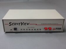 ROSE ELECTRONICS SERVEVIEW KEYBOARD CONTROLLED SWITCH MODEL SV-2U picture
