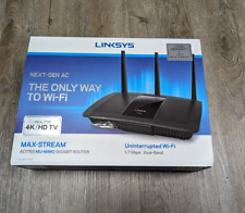 LINKSYS EA7300 MAX-STREAM AC1750 MU-MIMO Gigabit WiFi Router Open Box picture