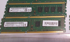 Micron 8GB (2x 4GB) MT8JTF51264AZ-1G6E1 1Rx8 PC3-12800U DDR3 Desktop RAM Memory picture