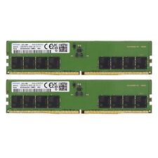 Samsung DDR5 64GB (2X32GB) 5600MHz PC5-44800 UDIMM Memory Ram (M323R4GA3DB0-CWM) picture