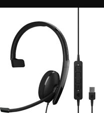  Sennheiser EPOS SC 130 USB Monaural Headset - Black - NEW picture