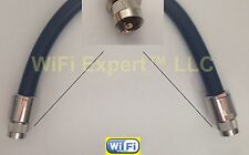 50-200' RFC600 LOW LOSS FLEX COAX RF CABLE PL259 SO238 N TYPE Male Female Clamp picture