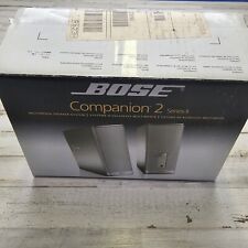Bose Companion 2 Series II Portable Speaker System - Gray (NIB) Open Box picture