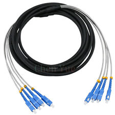 3M Field Outdoor Cable SC-SC UPC 4 Strand 9/125 Single Mode Fiber Patch Cord picture