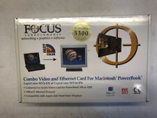 Focus Enhancements Combo Video & Ethernet Card for Mac PowerBook 